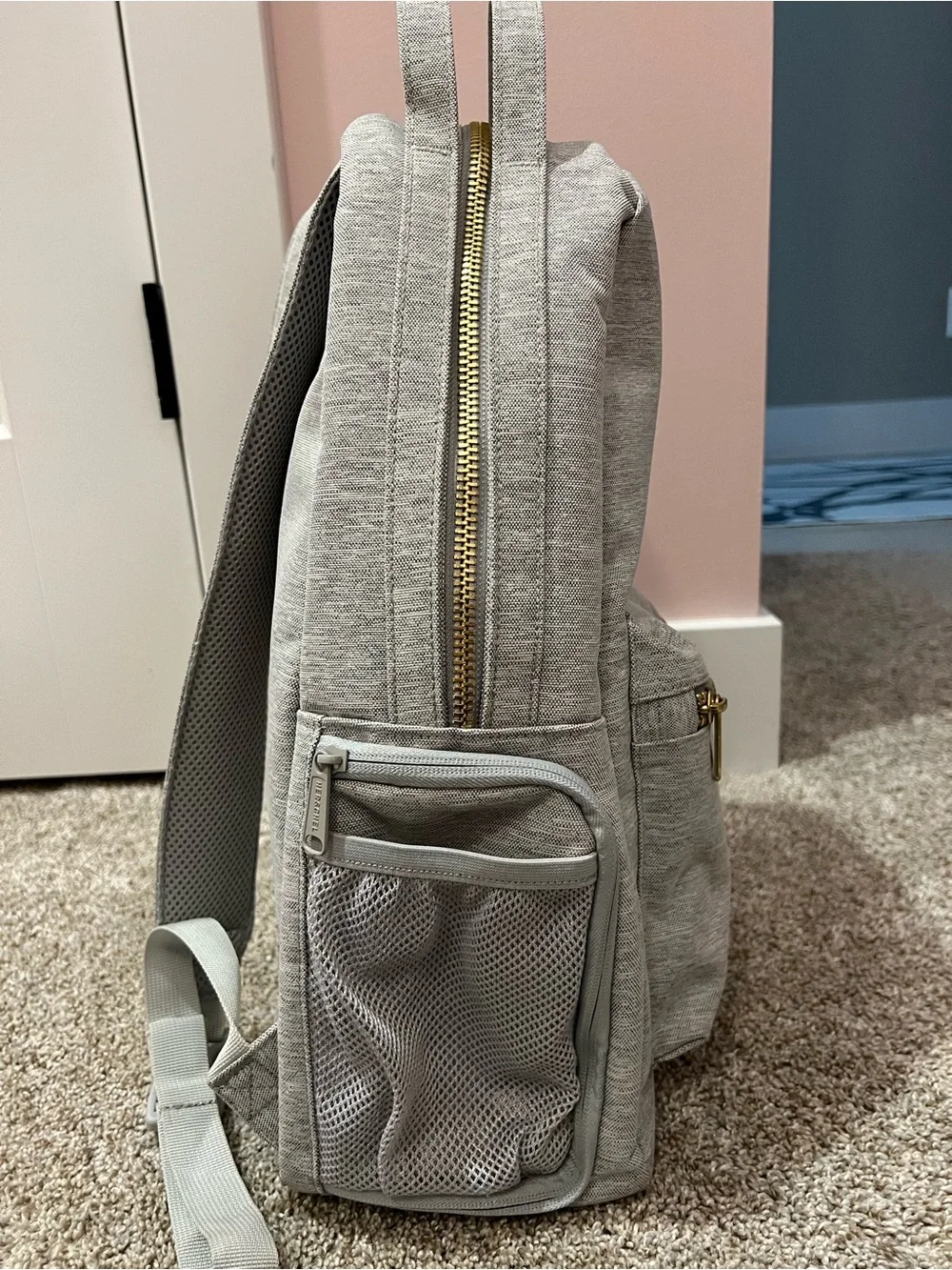 Herschel Supply Company Heather Gray Diaper Bag